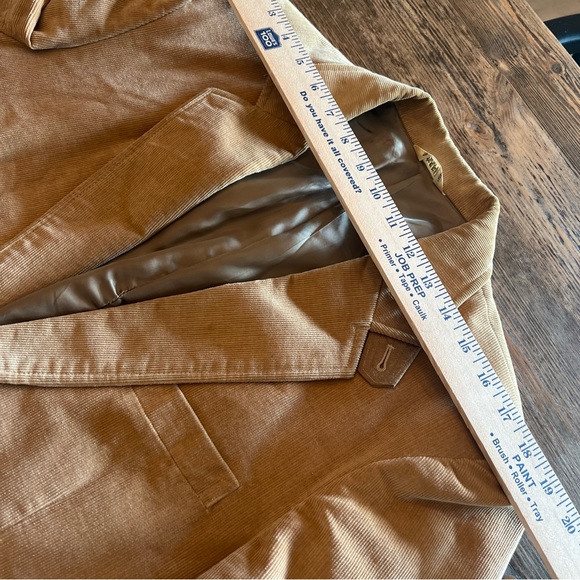 Vintage Cambridge Classics Mervyns Camel Corduroy Sport Coat Elbow Patches 42 - Picture 14 of 16